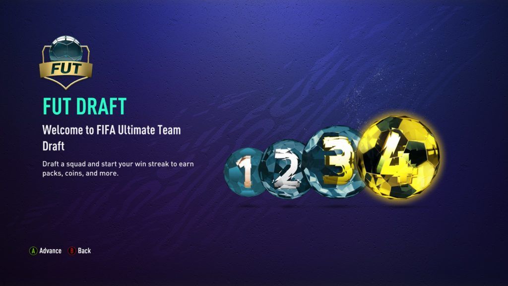 FIFA 21 FUT Draft Belohnungsmenü