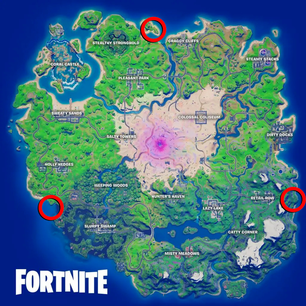 Fortnite Hidden Bunker Map