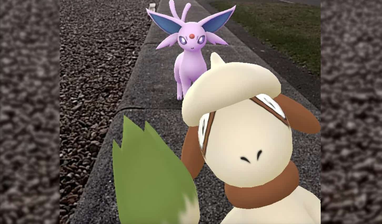 Screenshot von Smeargle in Pokemon Go Snapshots