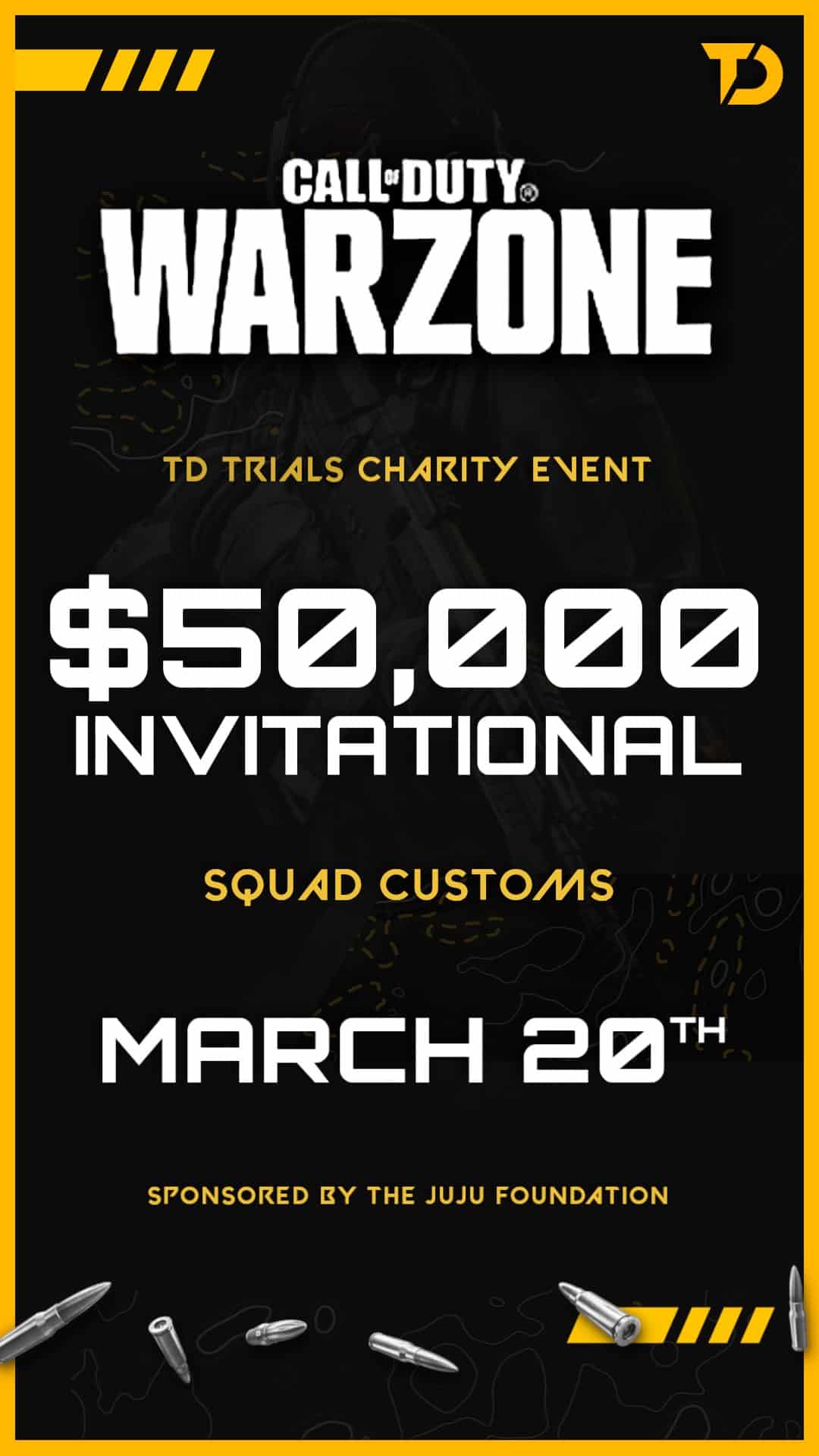 Team divergieren Warzone Charity-Turnier