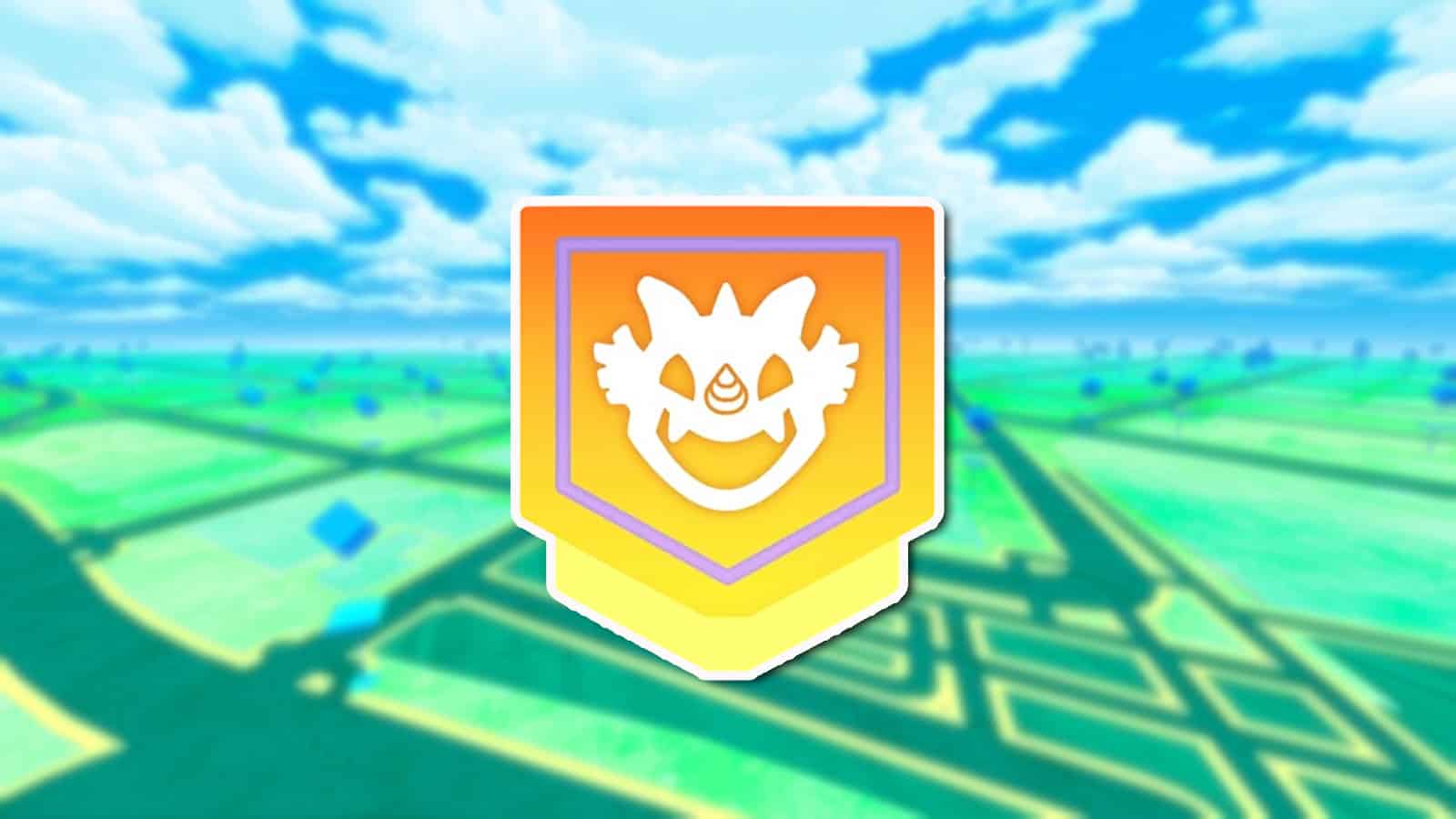 Screenshot des Pokemon Go Raid Boss-Logos.