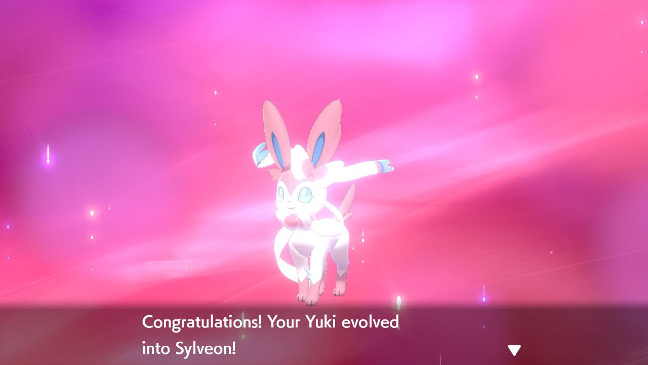 Sylveon Eevee Pokemon Schwertschild Evolution