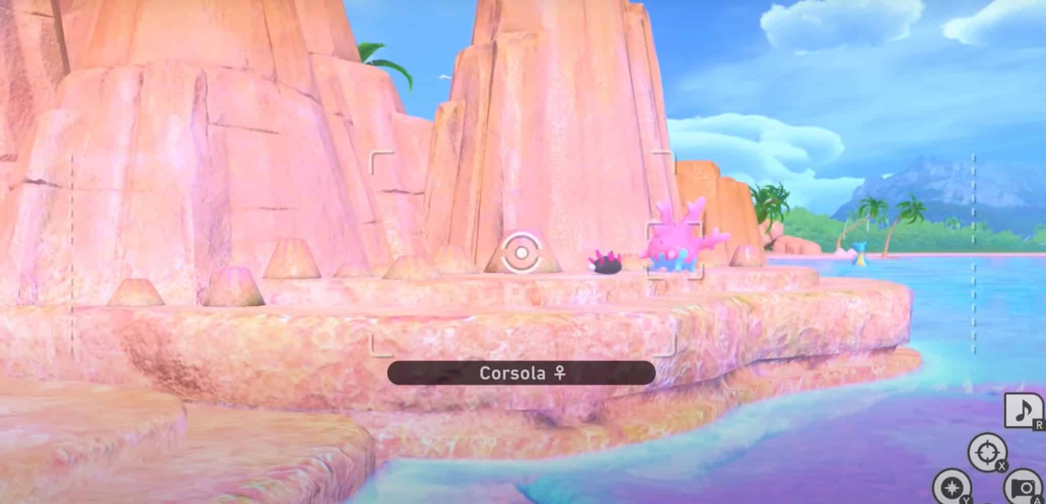 Corsola in neuem Pokemon Snap