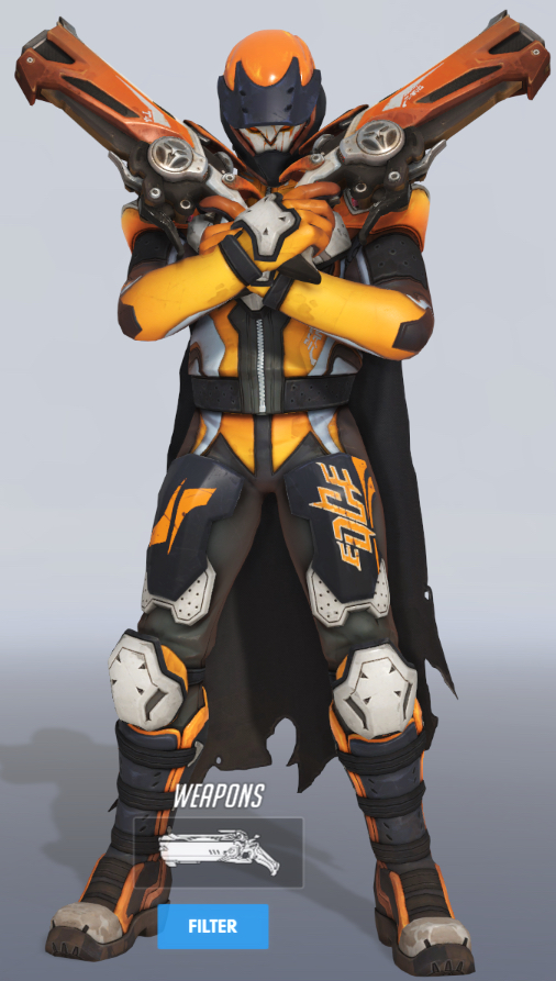 Overwatch Reaper Biker Haut