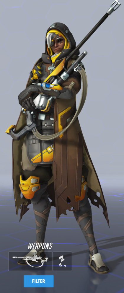 Overwatch Ana Citrin-Skin