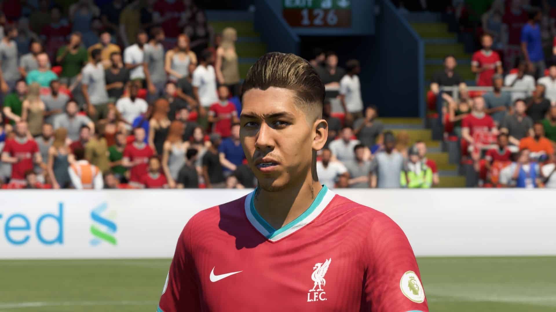 Roberto Firmino FIFA 21 Kopfgesicht