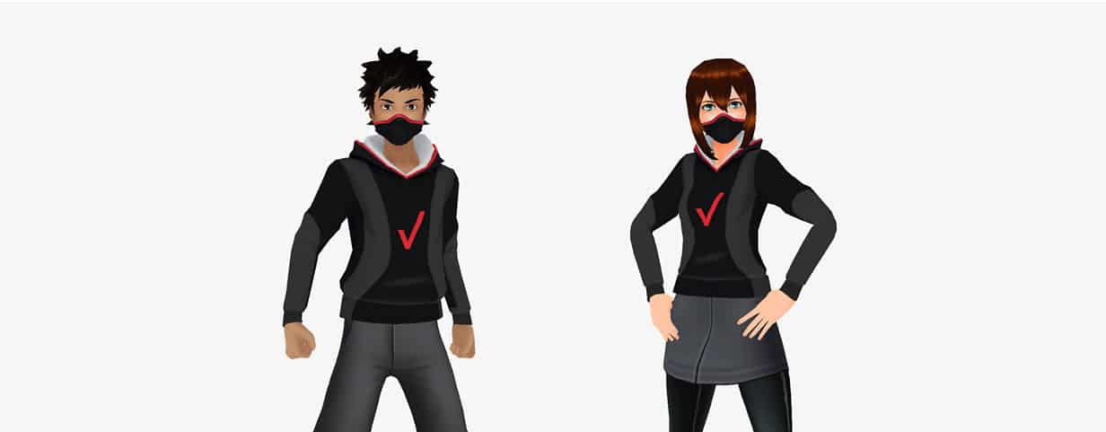 Pokemon Go Verizon Outfits