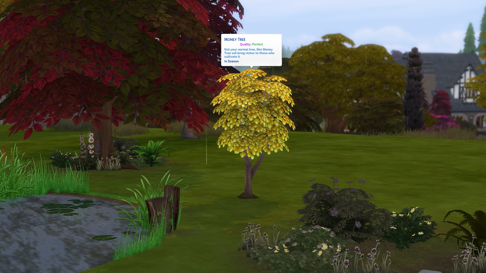 Geldbaum in Die Sims 4