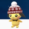 Wintermütze Pichu Pokemon Go