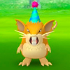 Partyhut Raticate Pokemon Go