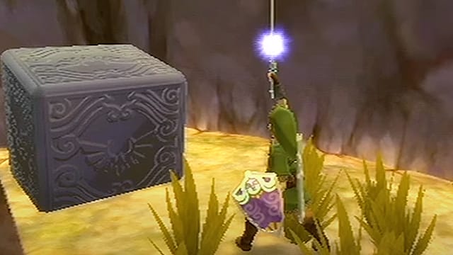 legend of zelda skyward schwert hd göttin würfel