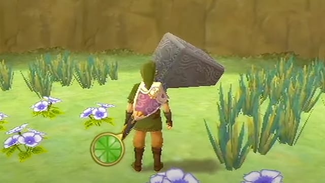 legend of zelda skyward schwert hd göttin würfel