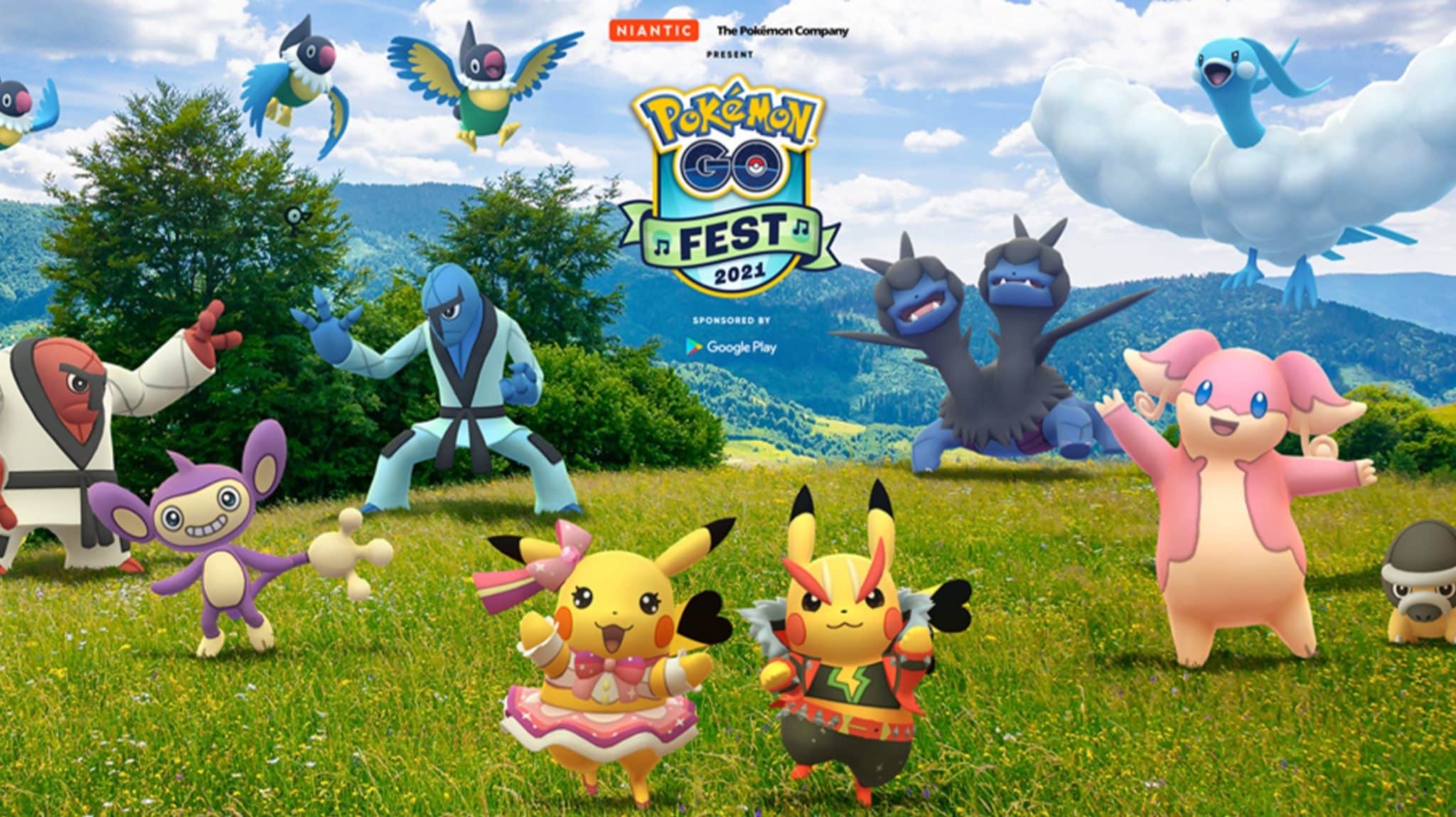 Pokemon Go Fest-Orte