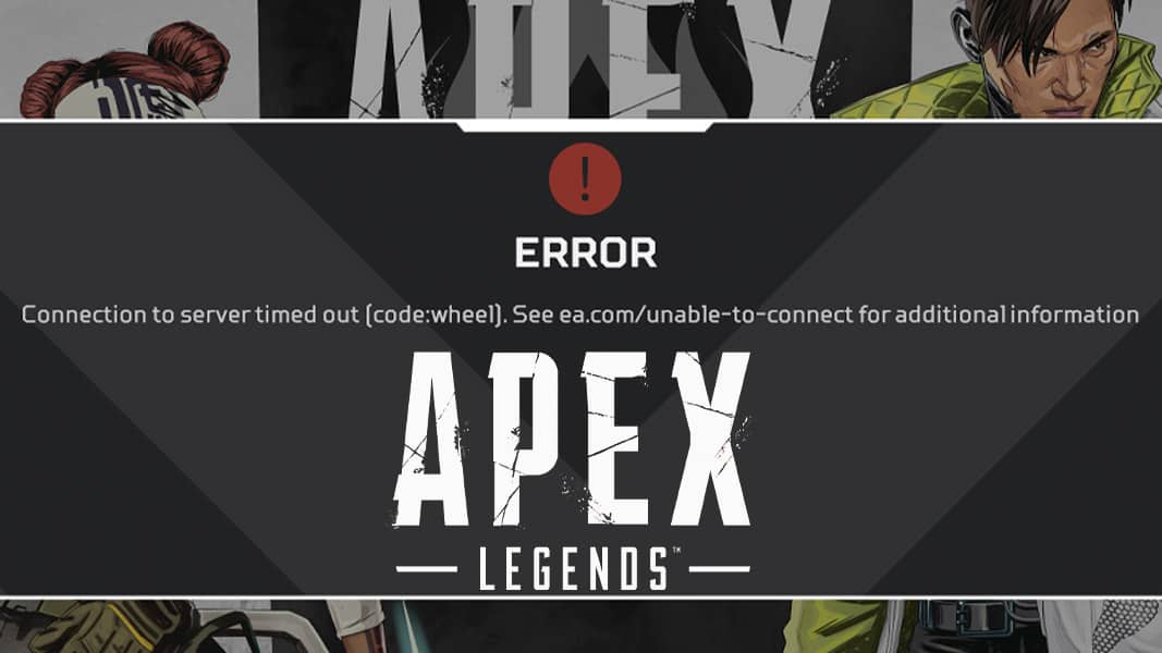 Apex Legends Code:Radfehlermeldung in der Lobby vor dem Spiel