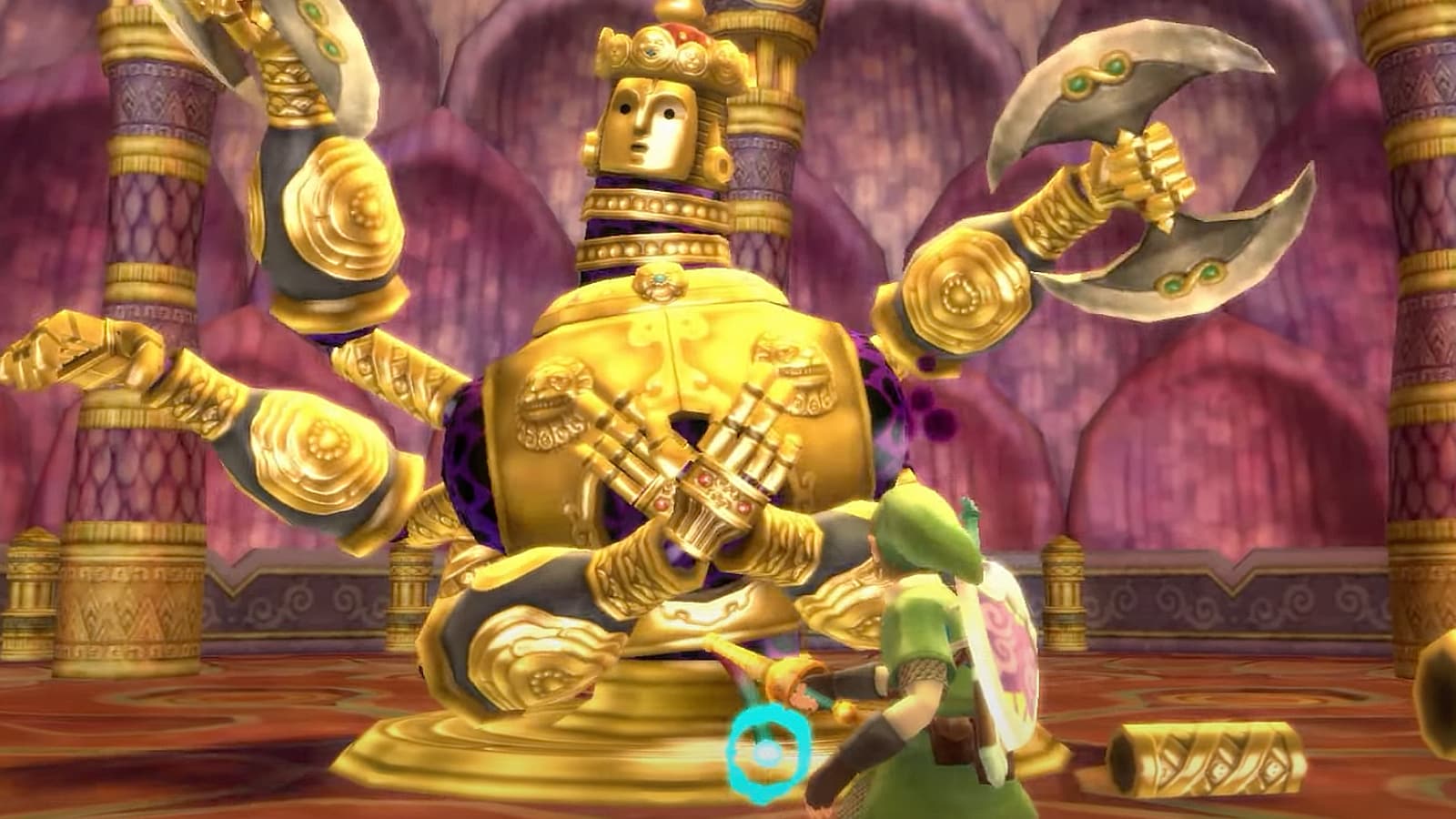 So besiegen Sie Koloktos in Legend of Zelda: Skyward Sword HD