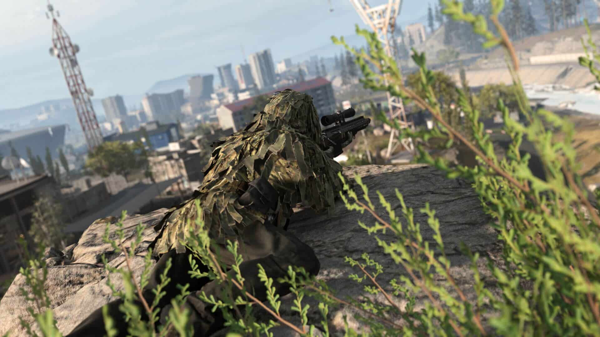 Warzone Ghillie Anzug Scharfschütze