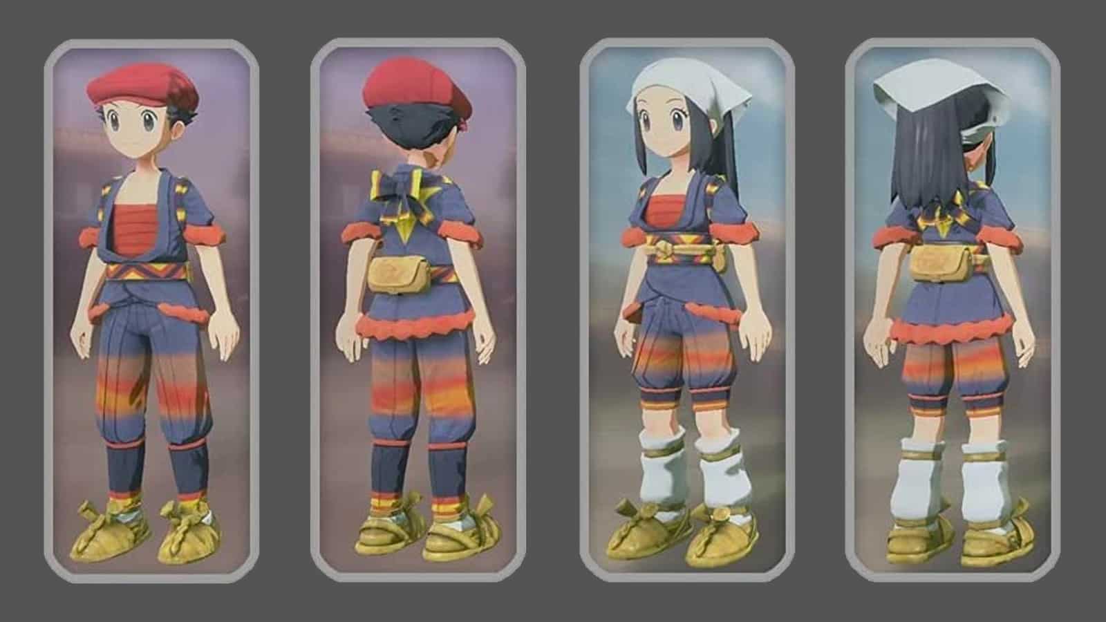 Pokémon Legends Arceus Garchomp Outfit
