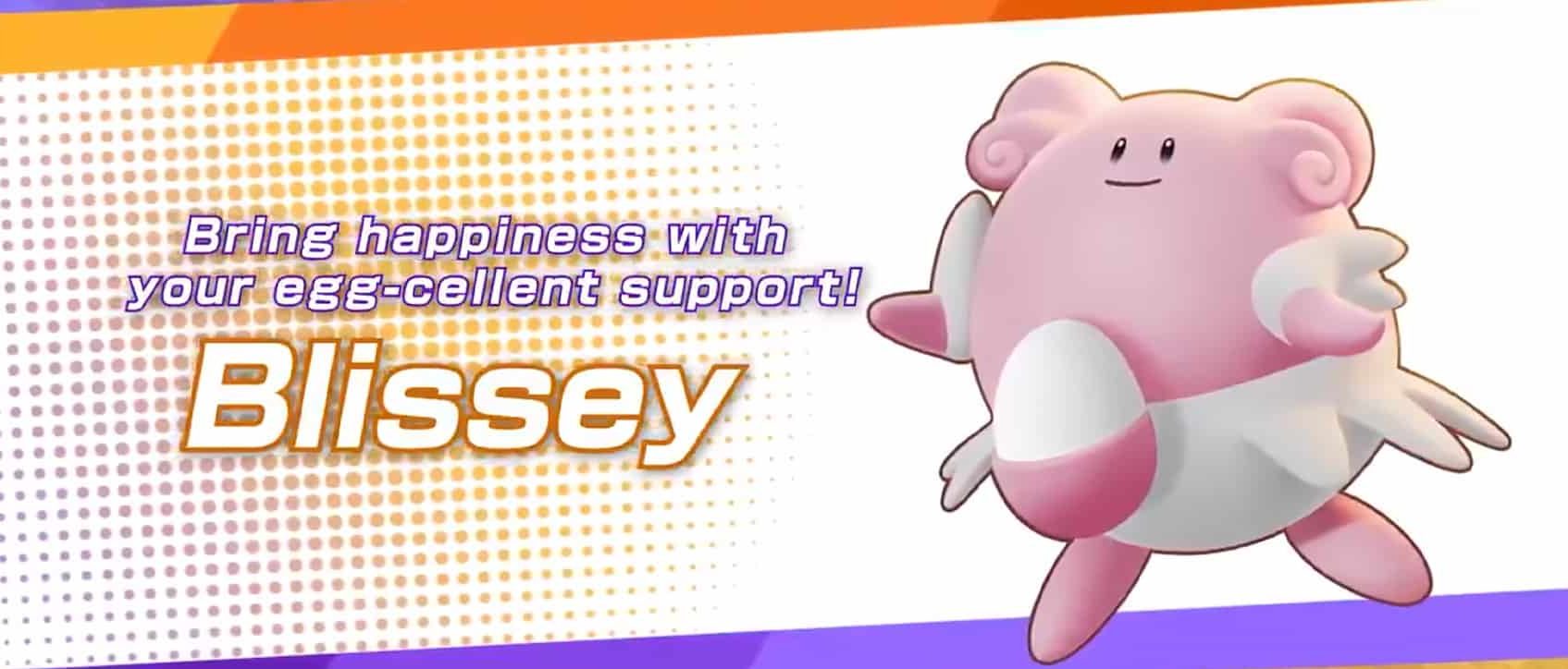 Pokemon Unite Blissey Trailer-Kunst