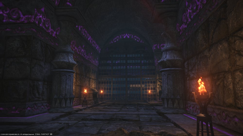 FFXIV Palast der Toten Dungeon Interieur