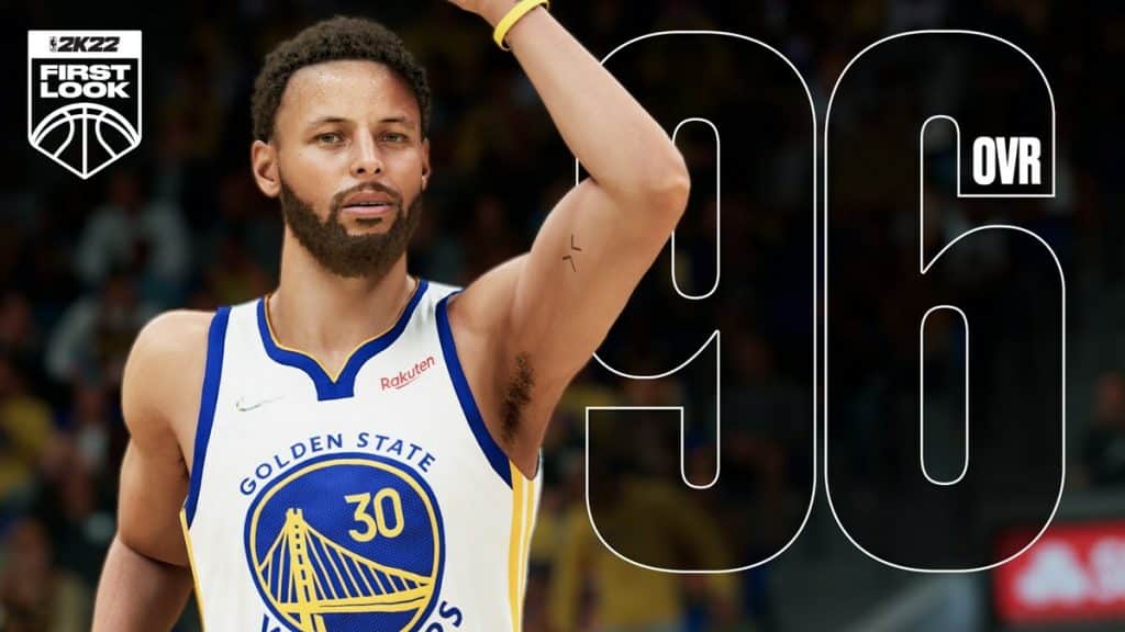 Steph Curry nba 2k22 Bewertung