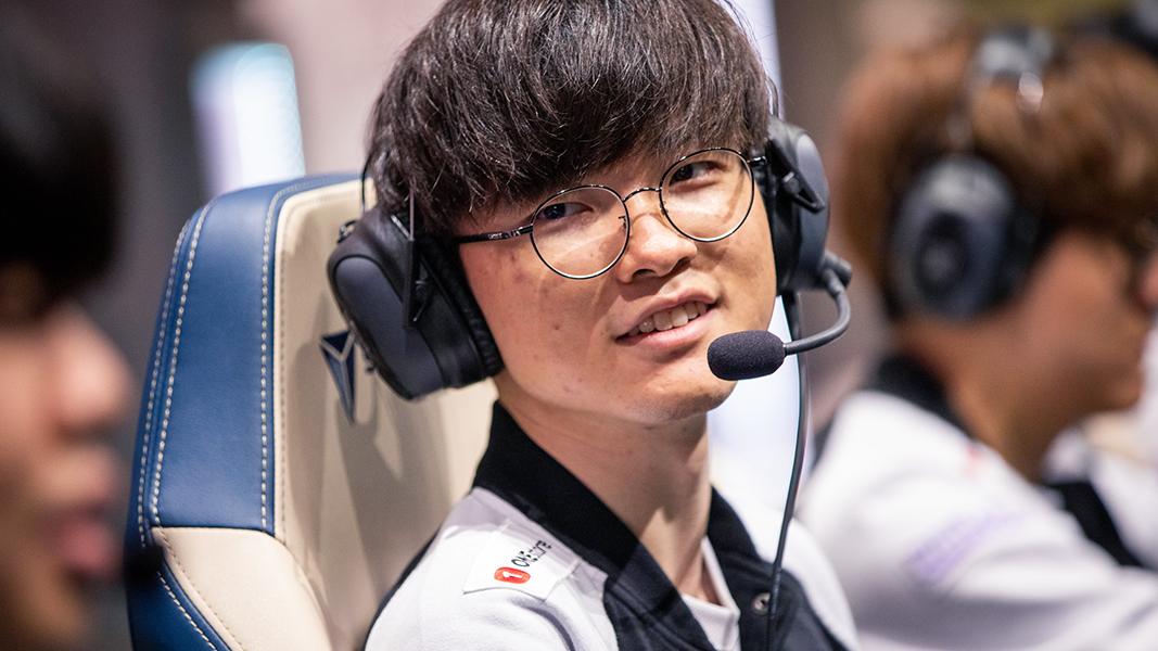 Faker beim Halbfinale der WM 2019