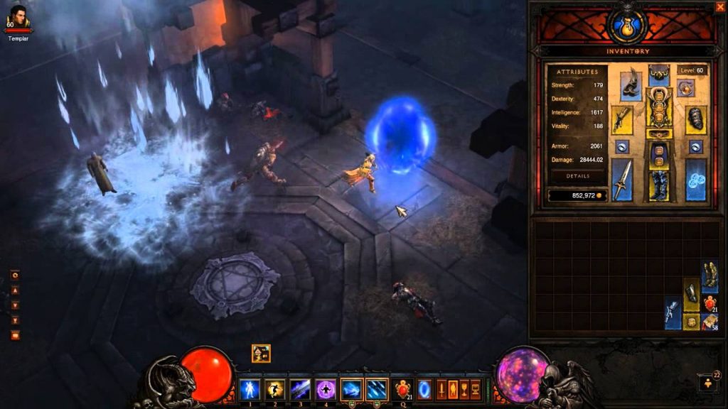 Diablo 3 Wizard-Gameplay
