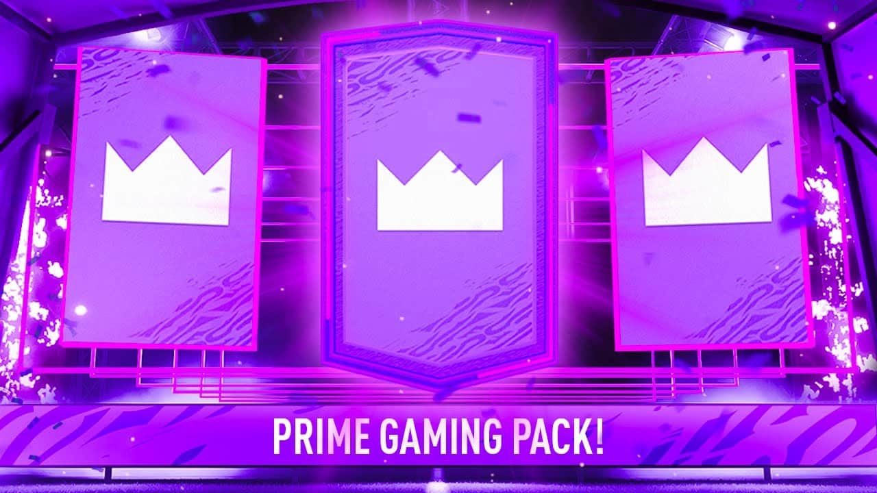 Twitch Prime Gaming FIFA 22-Packs.