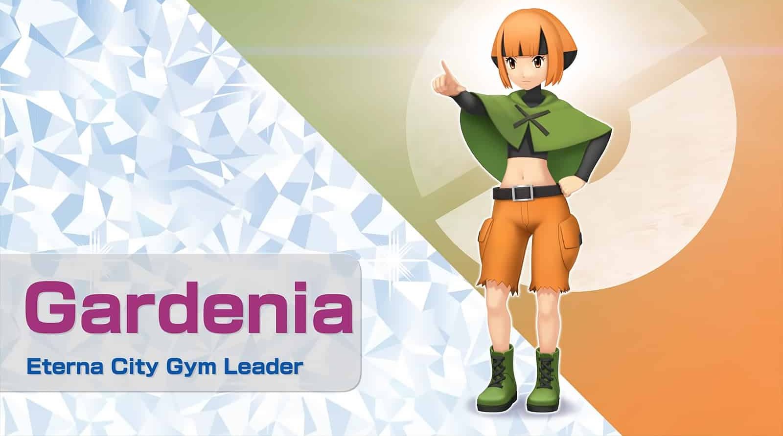 Pokemon Brilliant Diamond & Shining Pearl Gym Leader Gardenia