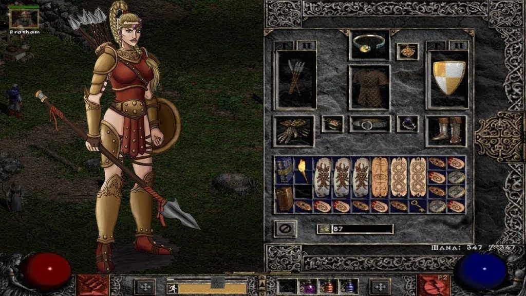 Diablo II Charaktererstellung 2000
