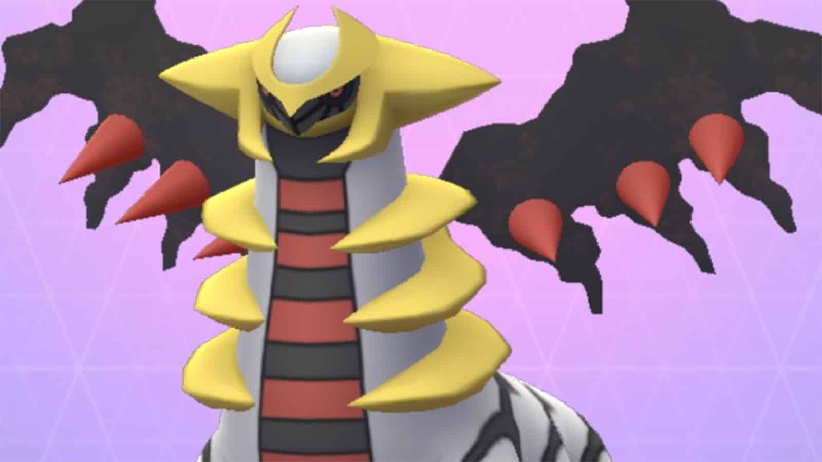 Giratina veränderte Form in Pokemon Go