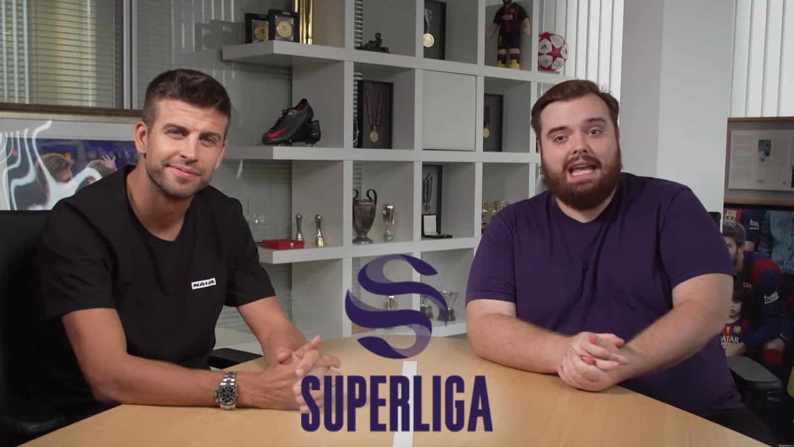 Ibai und Gerard Pique geben ihr Superliga-Team bekannt