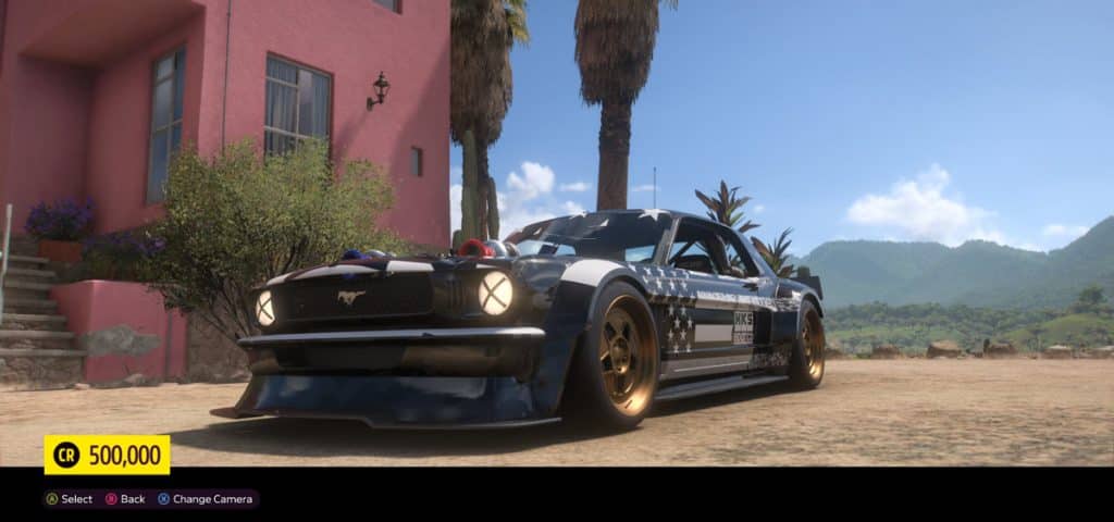 Der Hoonicorn-Hoonigan Mustang Ford in Forza Horizon 5