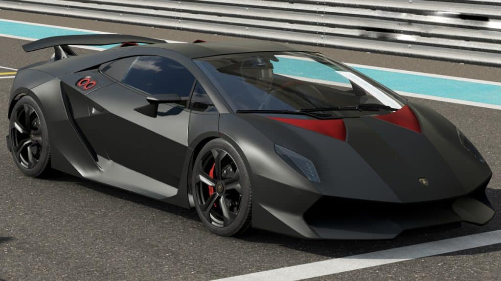 Ein Bild des Lamborghini Sesto Element in Forza Horizon 5