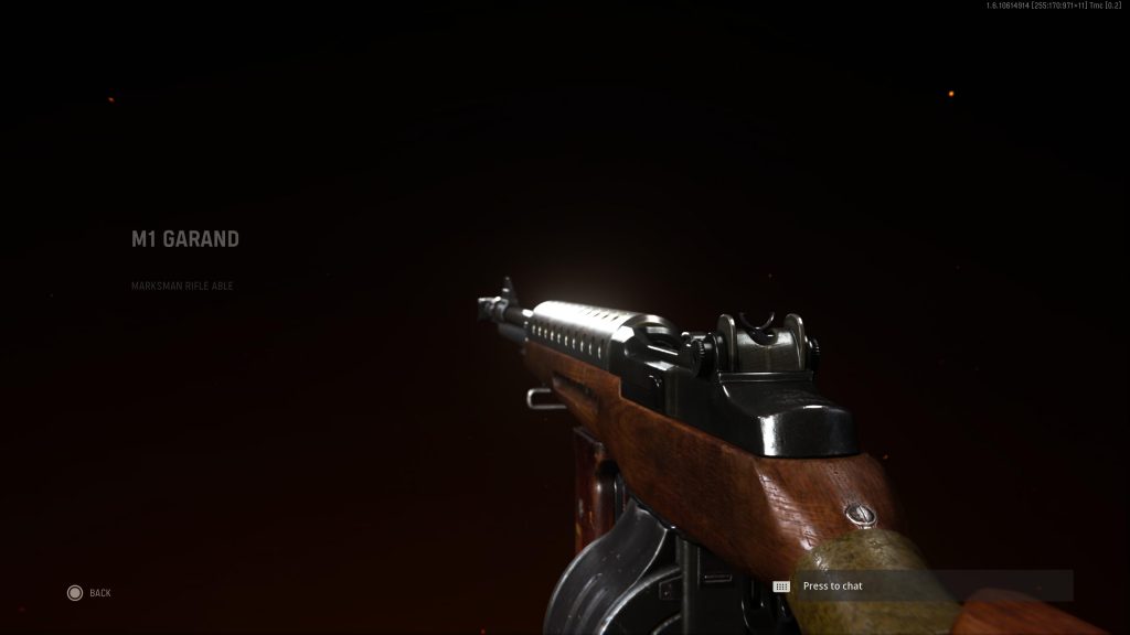 CoD Vanguard M1 Garand