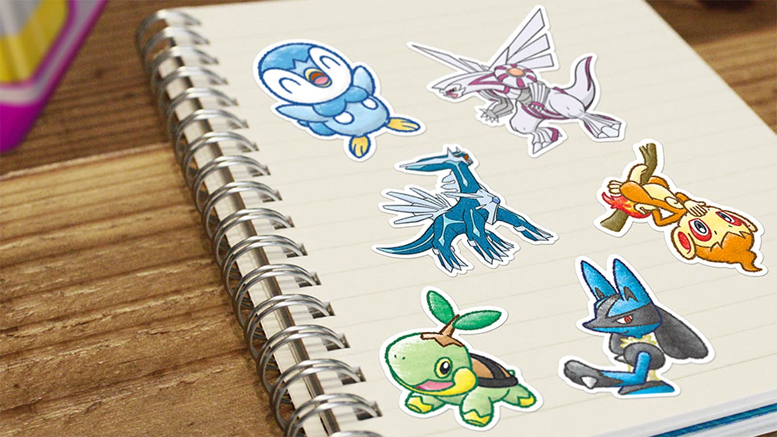 Feldforschungsaufkleber, die Pokemon der Sinnoh-Region in Pokemon Go darstellen