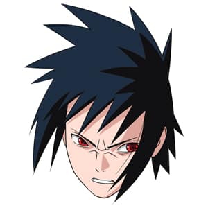 Ein Sasuke-Emoticon in Fortnite