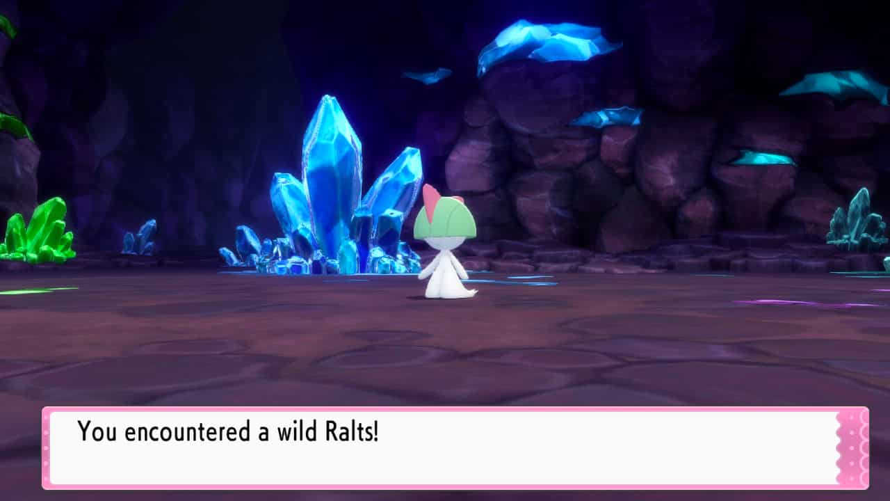 ralts in pokemon bdsp