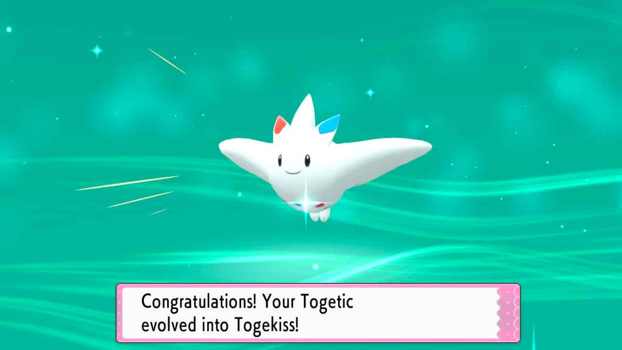 togekiss in pokemon brillant diamant glänzende perle