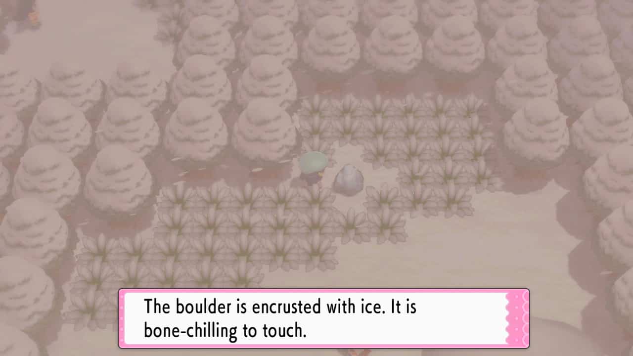 glaceon eisiger felsen in pokemon bdsp