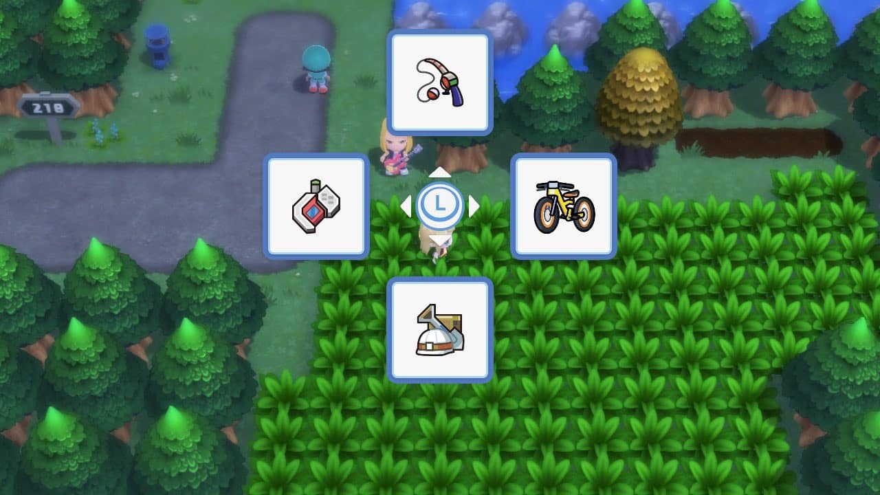 Pokémon Strahlender Diamant & Leuchtende Perle Poke Radar Shiny Jagd Screenshot