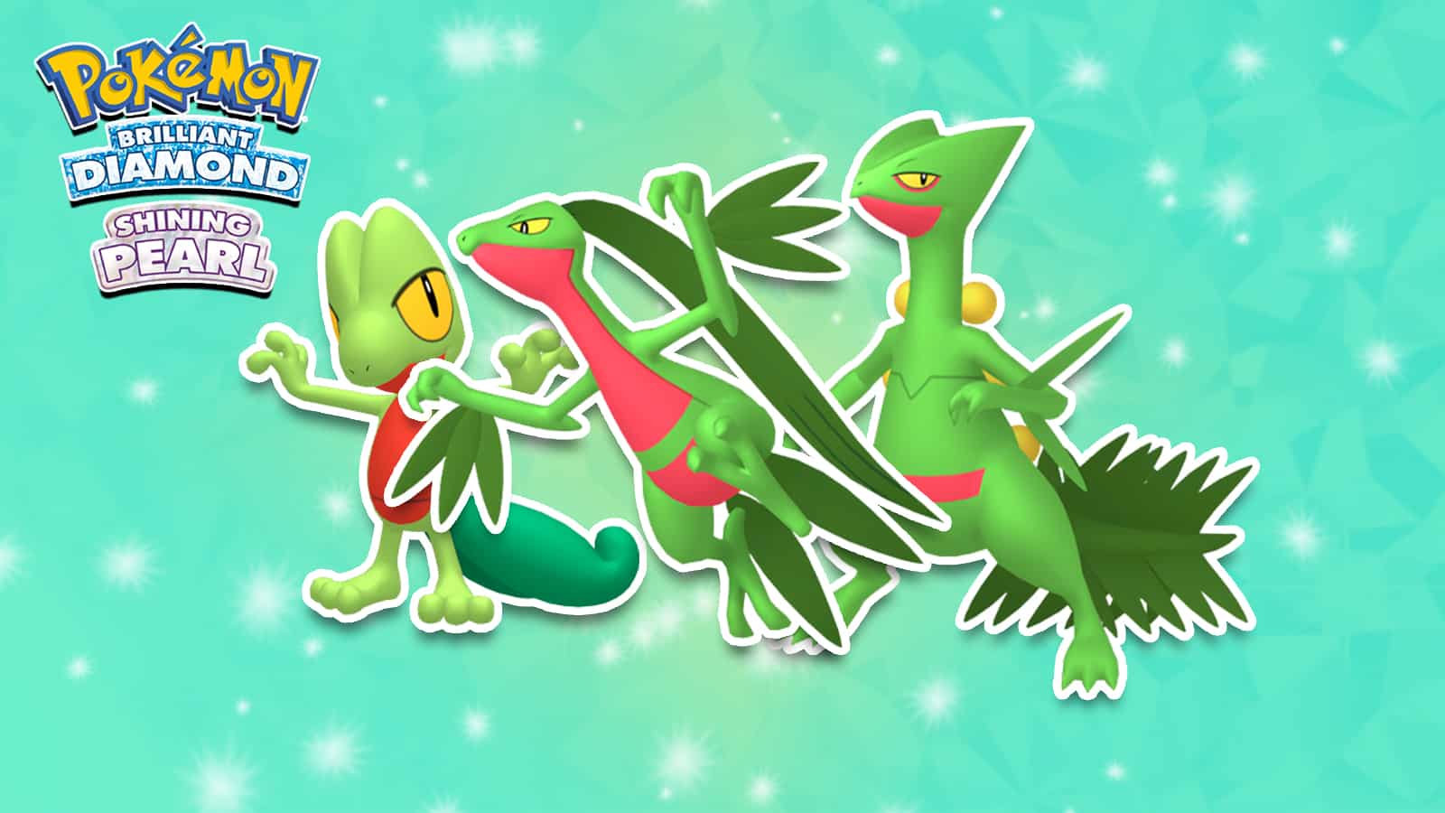 Wie bekomme ich Treecko, Grovyle, Sceptile in Pokémon Strahlender