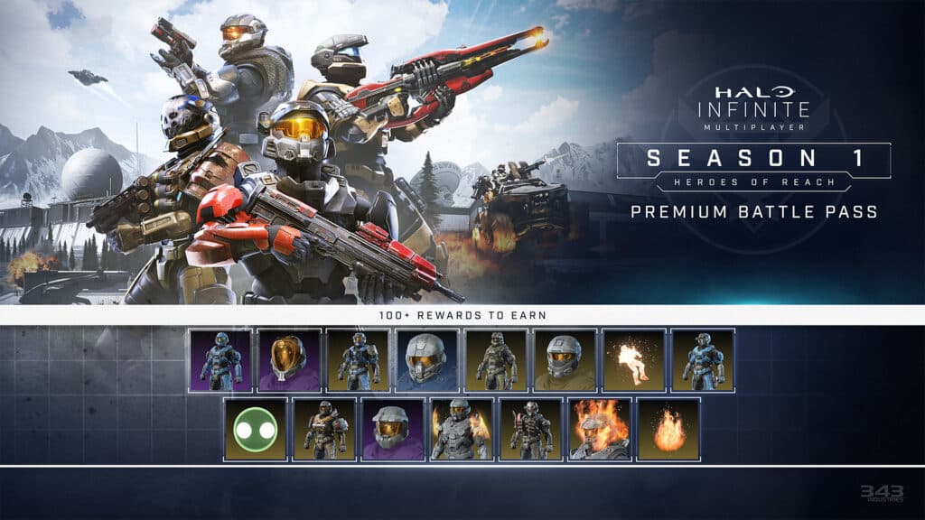 Halo Infinite Multiplayer Battle Pass