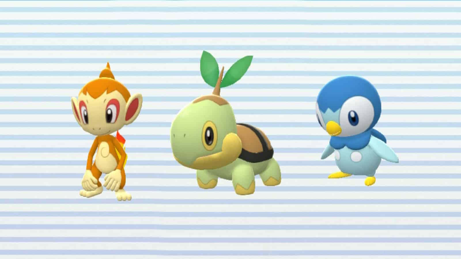 Pokemon Brilliant Diamond & Shining Pearl Sinnoh Starters Pokedex Profilbild