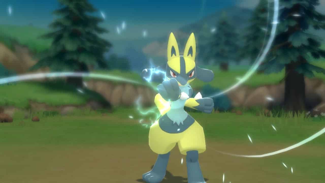 Screenshot von Pokémon Strahlender Diamant & Leuchtende Perle Shiny Lucario
