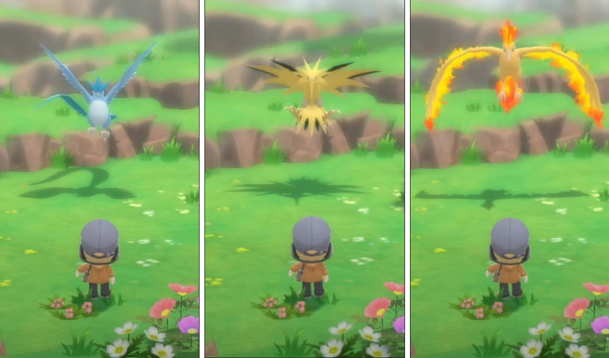 Kanto Vögel in Pokemon bdsp