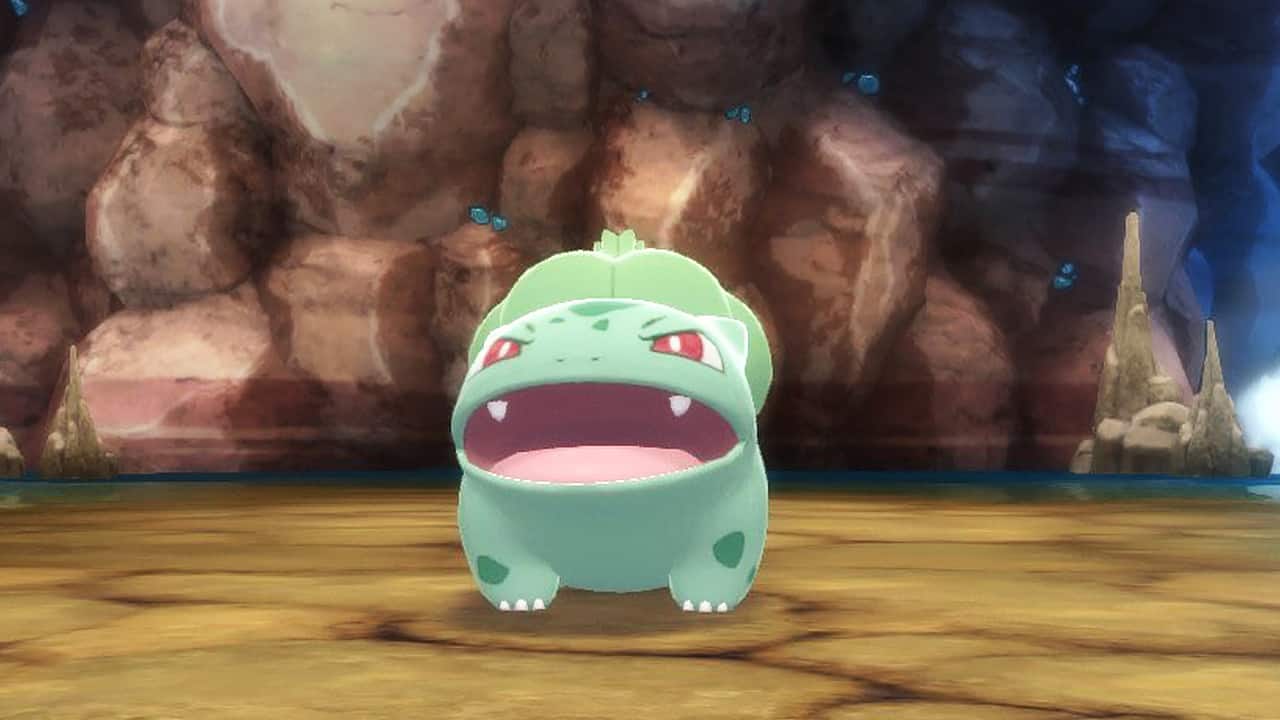 Bulbasaur-Begegnung in Pokémon bdsp