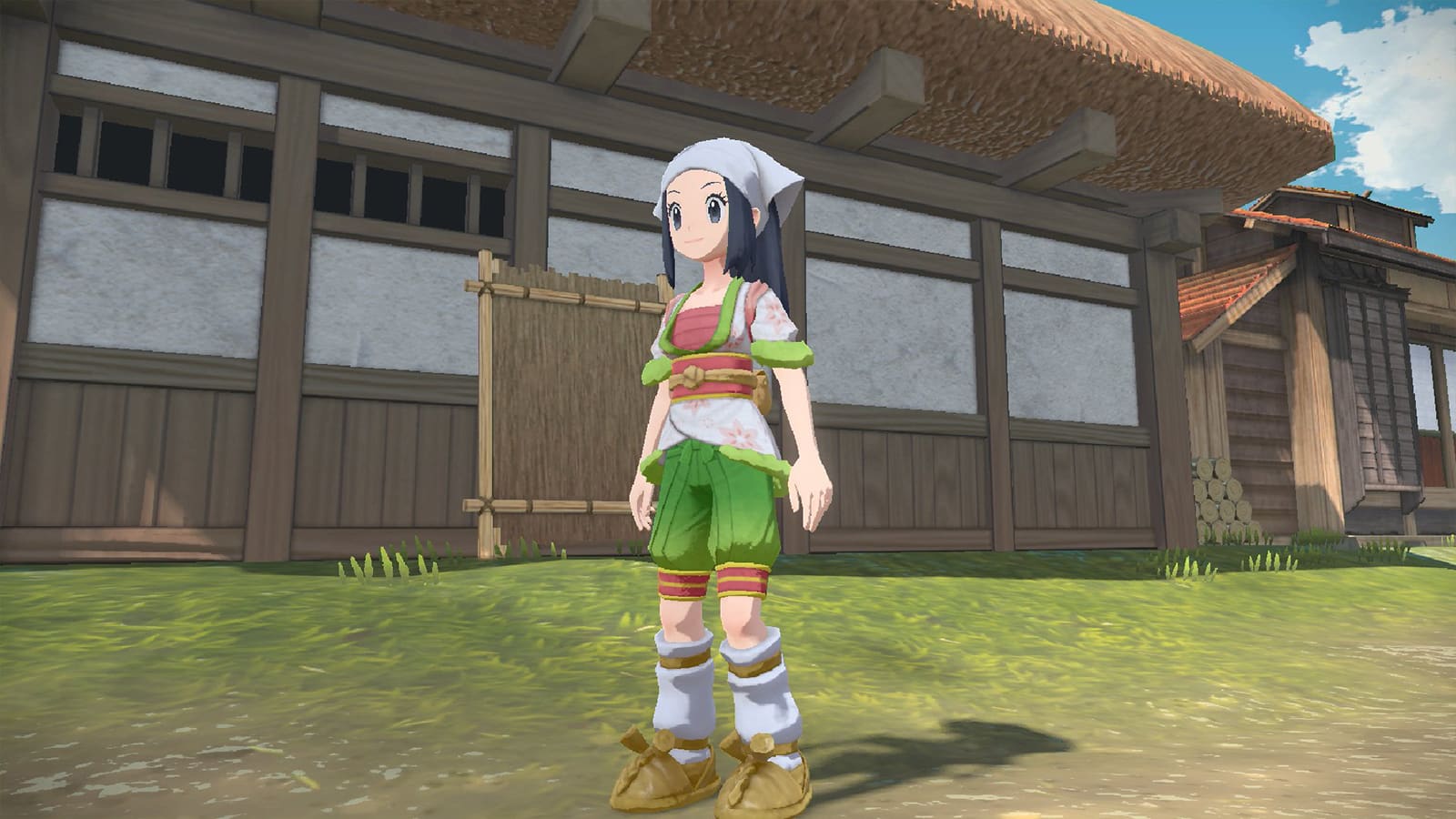 Screenshot von Shaymin Kimono in Pokémon Legends Arceus