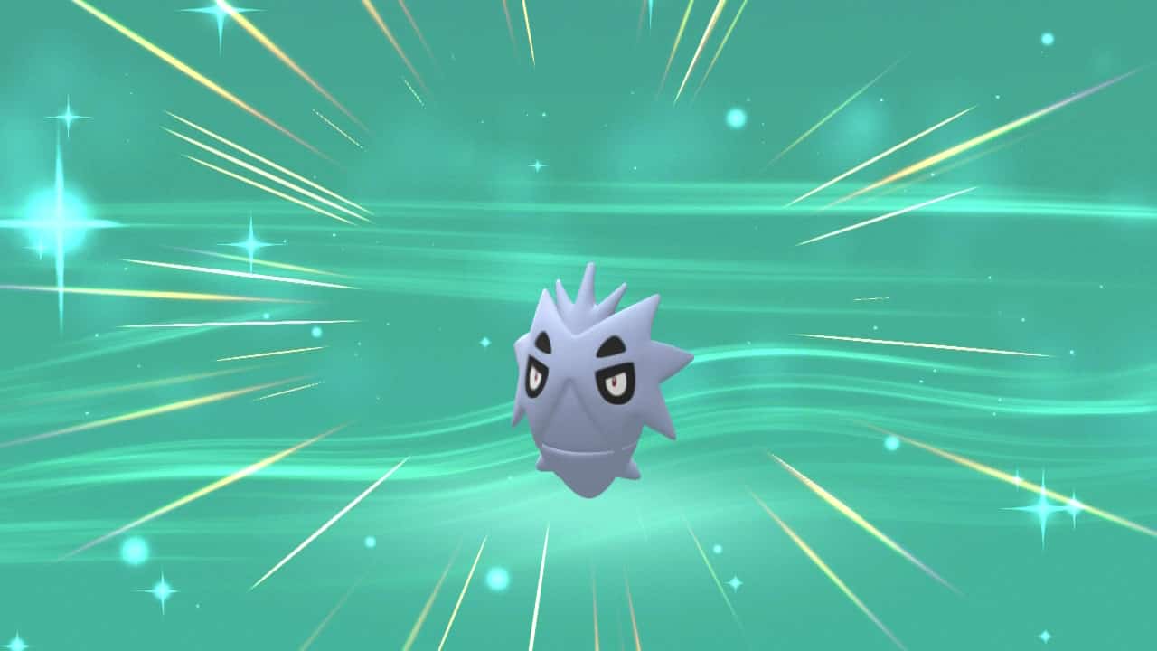 Pokémon Strahlender Diamant & Leuchtende Perle Pupitar Evolutionsbildschirm