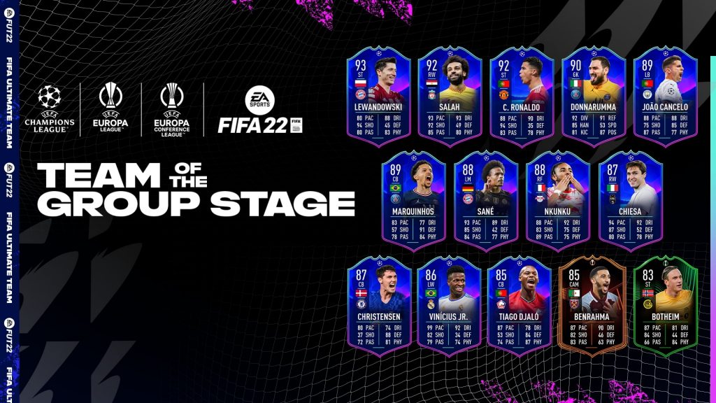 Fifa 22 Team der Gruppenphase