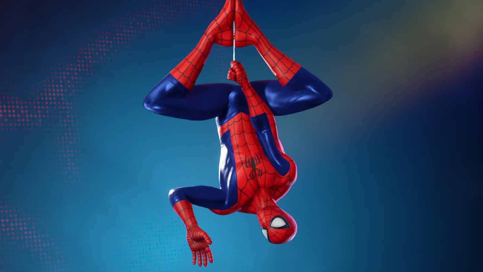 Ein Spider-Man-NPC in Fortnite